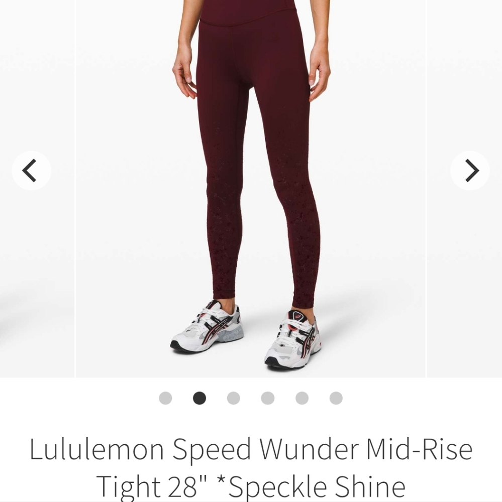 Lululemon Track Set- Define Jacket & Leggings - *Speckle Shine - LIMITED EDITION - Picture 8 of 8